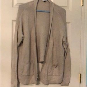 High low cardigan with pockets